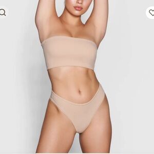SKIMS Fits Everybody Bandeau - Clay Size M NWT